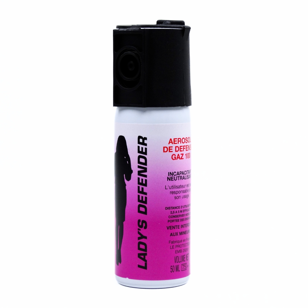 Bombe gazeuse 50ml pour femme