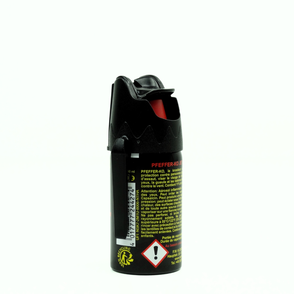 Mini spray anti-agression gel poivre