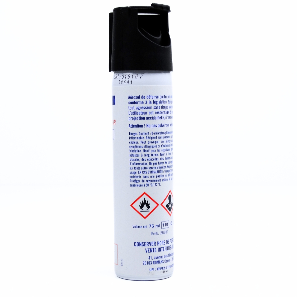 Aérosol anti-agression gel cs