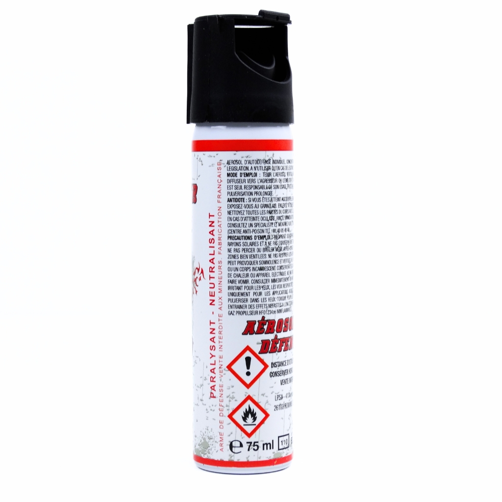 Lacrymogène puissante gel piment poivre