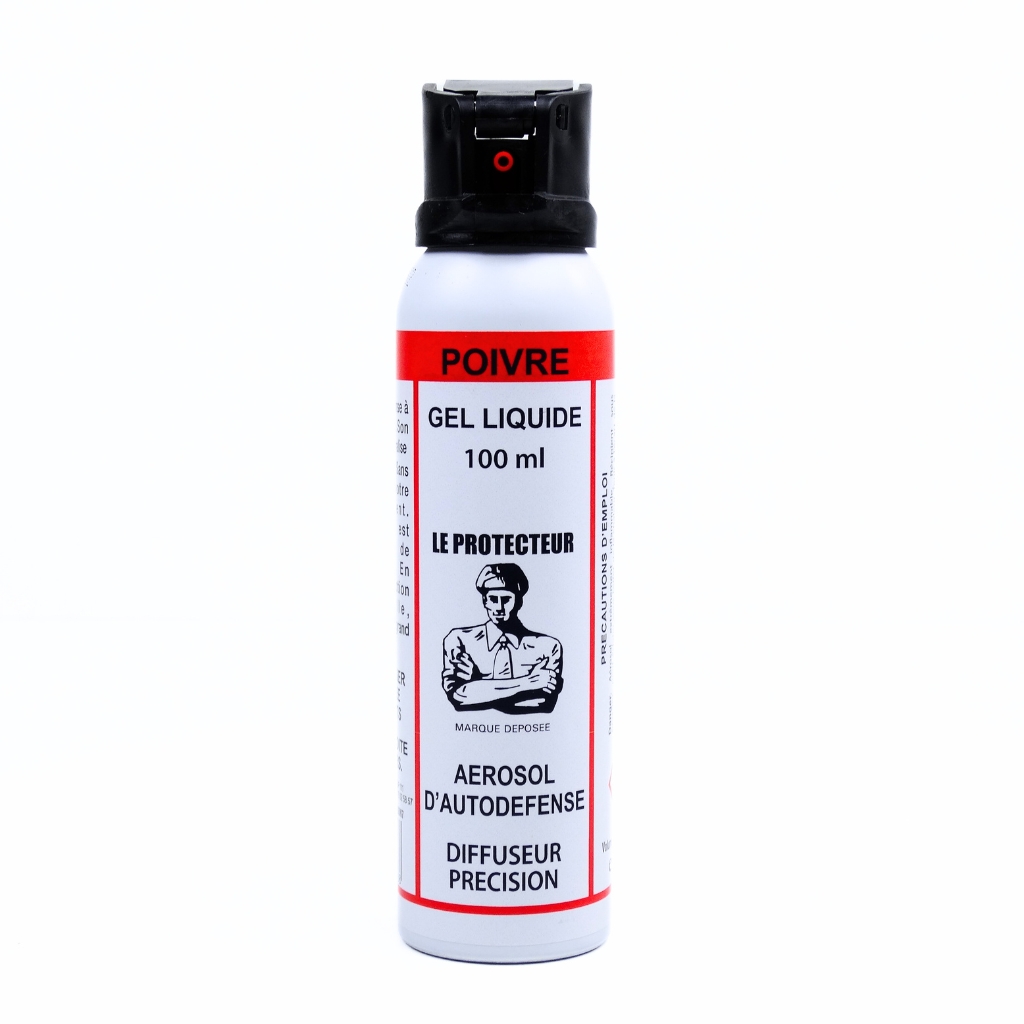 Bombe au poivre gel 100 ml puissante