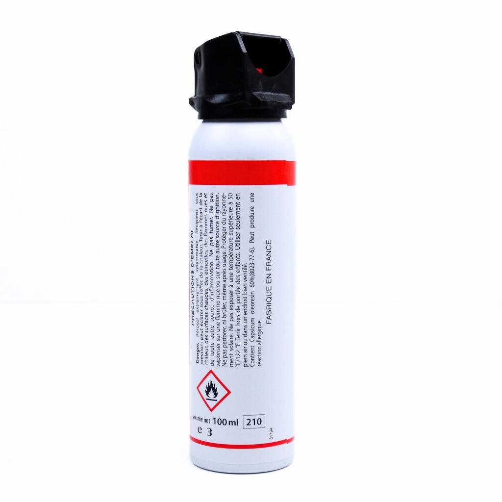 Aérosol puissante lacrymogène 100 ml