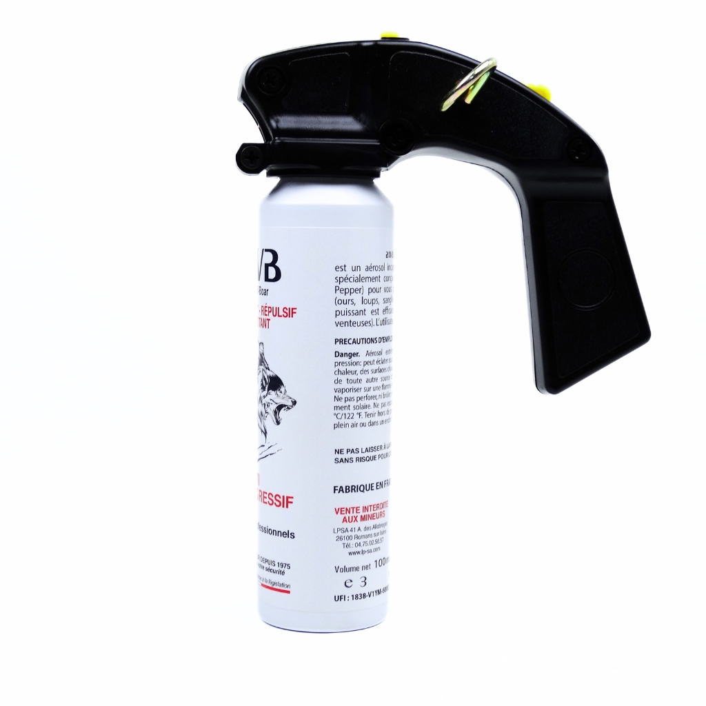 Lacrymogène Anti chien gel piment poivre