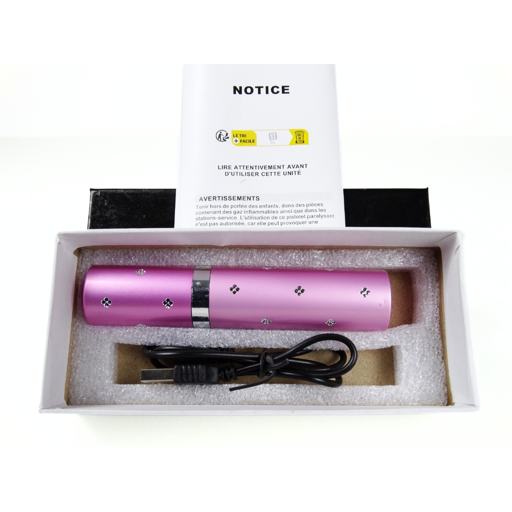 Taser Femme Lipstick 2 millions de volts