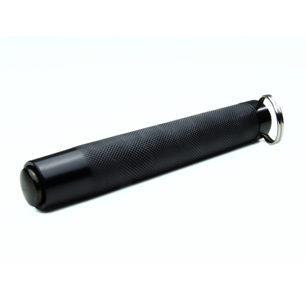 Bâton télescopique acier noir pas cher