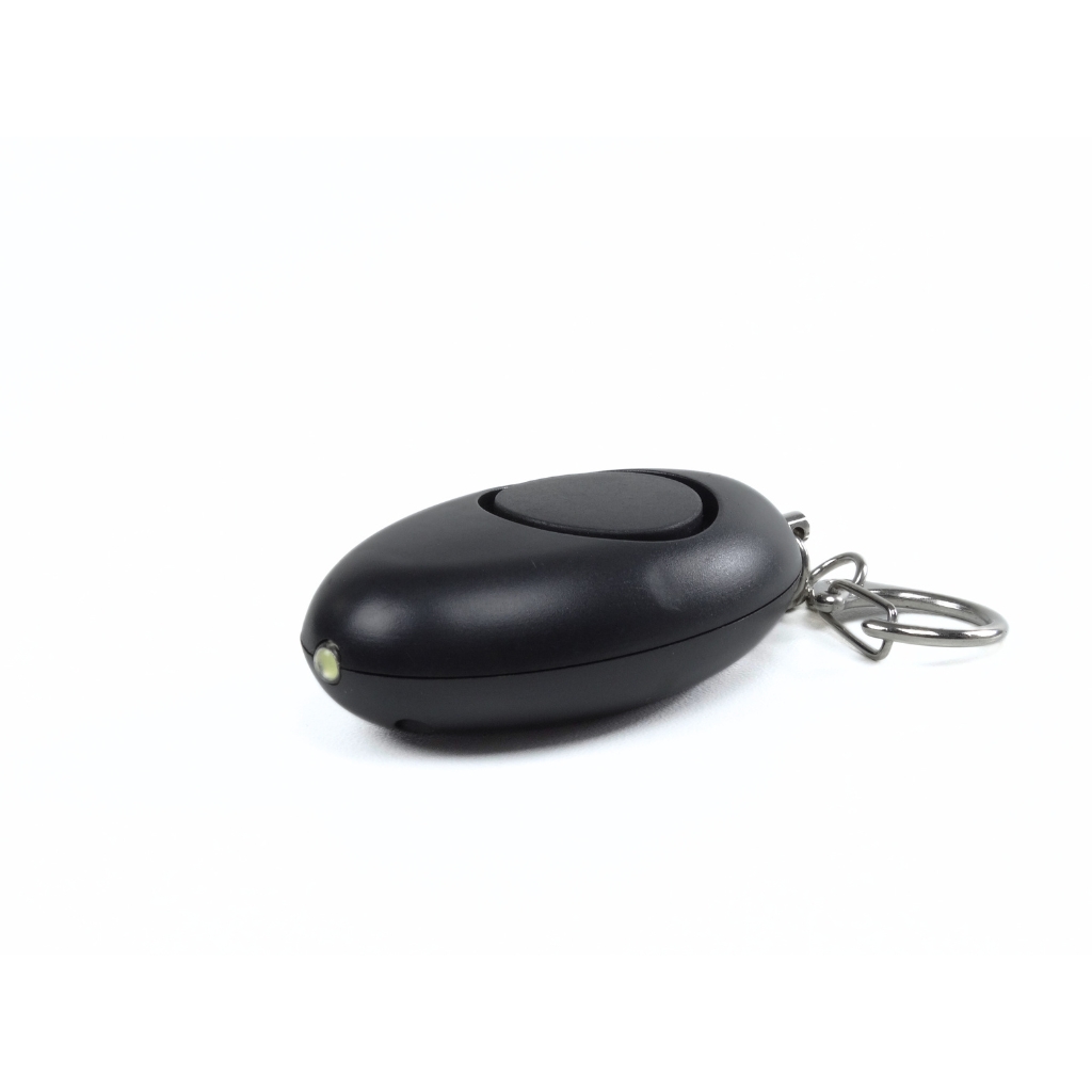 Alarme personnelle noire 120 dB avec lampe Led