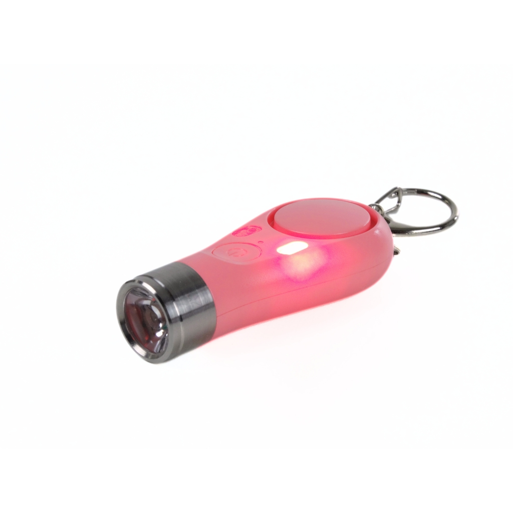 Alarme anti-agression femme rechargeable pas cher