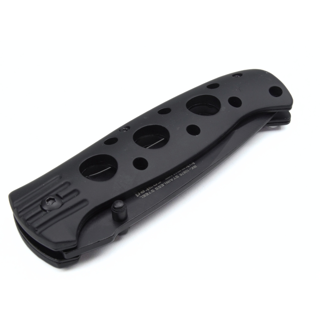 Couteau tactique militaire pliable K25 noir