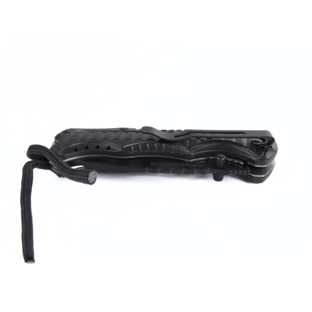 Couteau pliable lame 9 cm avec paracorde légal