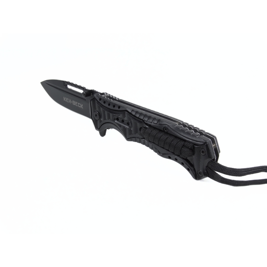 Couteau de survie lame 9 cm avec paracorde légal