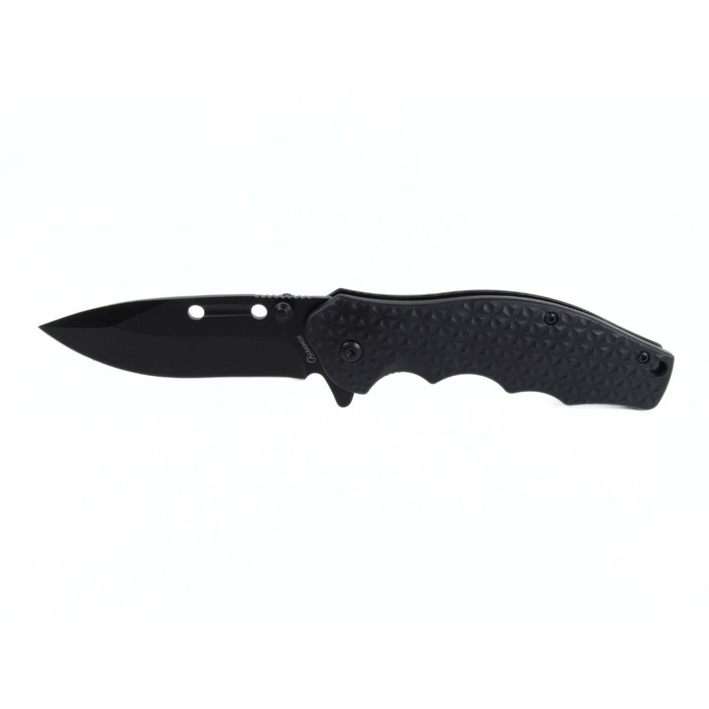 Couteau de poche pliable noir lame 8,5 cm pas cher