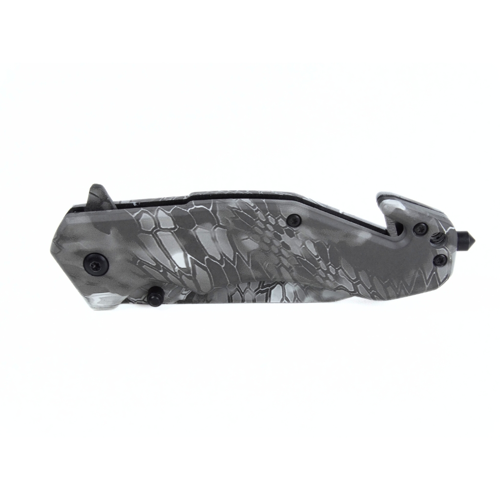 Couteau militaire pliable brise vitre
