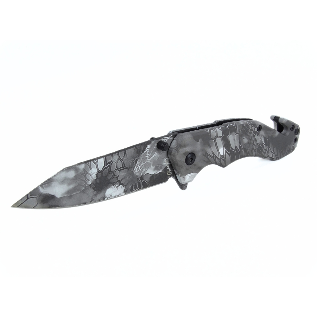 Couteau militaire pliable brise vitre Python