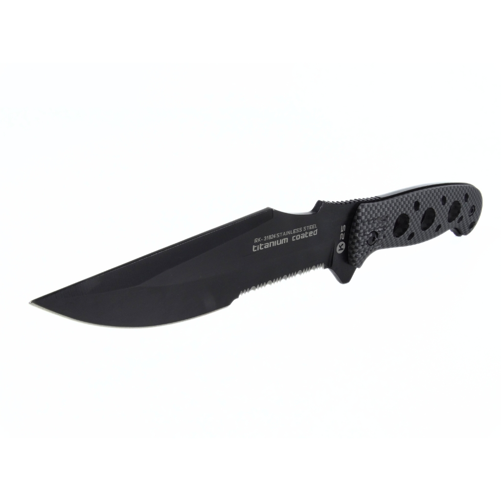 Couteau tactique k25 lame fixe 13,5 cm