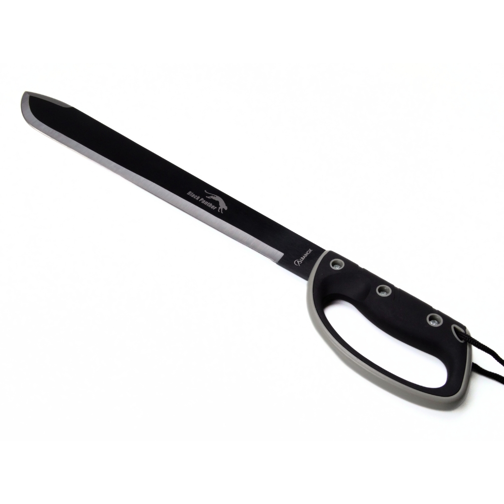Machette de survie Black Panther lame 45 cm
