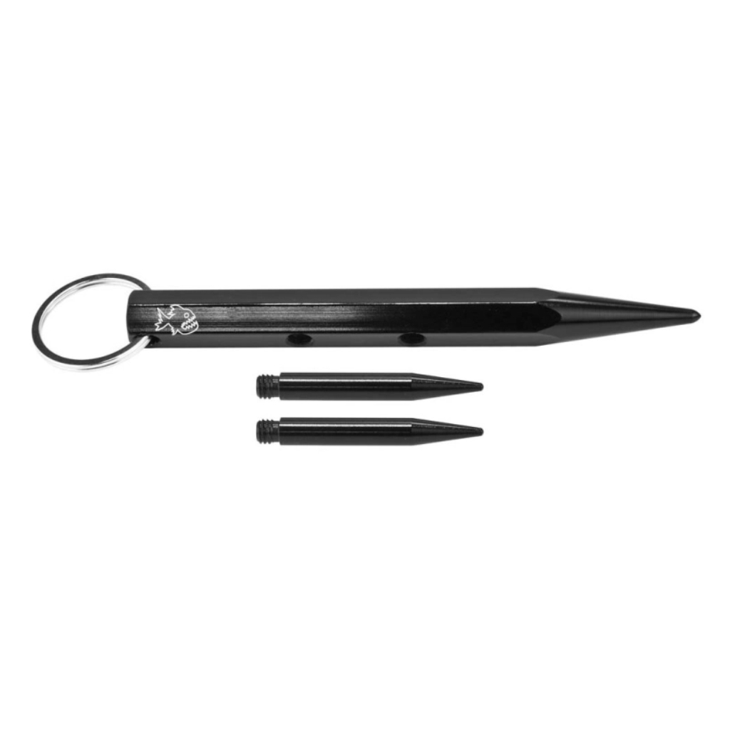 Kubotan 3 pointes Noir
