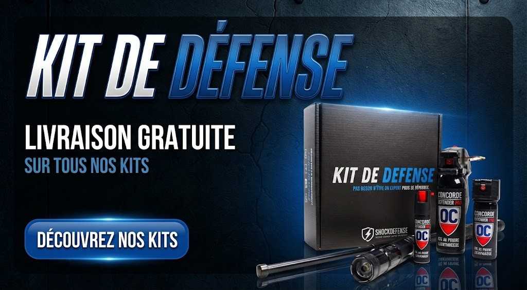 kit de défense légal domicile pour femme