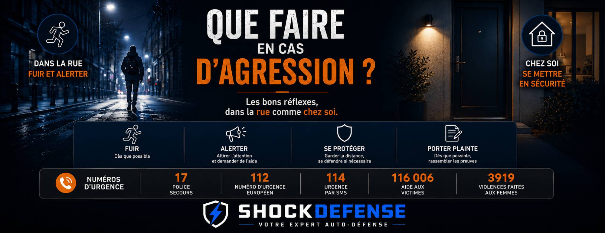 Que faire en cas d’agression : bons réflexes d’autodéfense dans la rue et à domicile