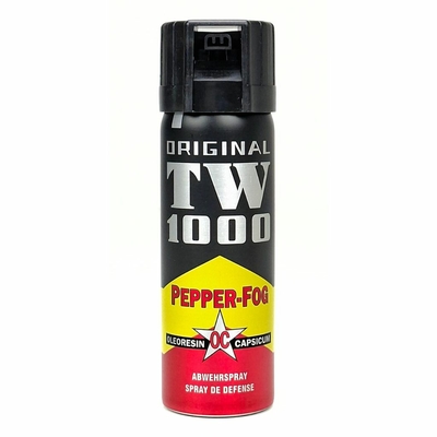 Bombe lacrymogène 63 ml gaz poivre TW1000 longue portée