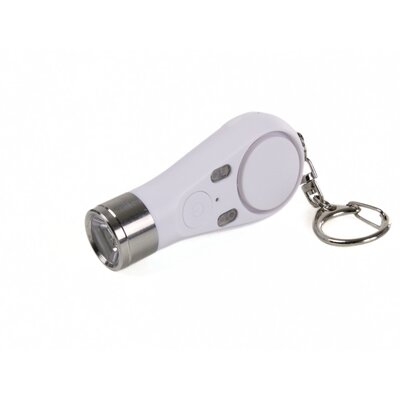 Alarme anti-agression rechargeable 3 fonctions
