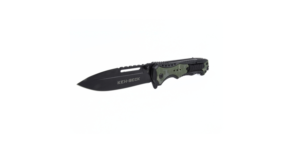 Couteau Pliant Tactique - Compact, Robuste - Sans Marque - Neuf