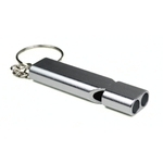 Sifflet puisant de défense anti-agression puissant gris