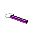 Sifflet de défense anti-agression puissant 4.5 cm violet