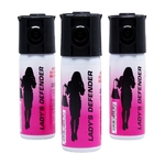 Pack de 3 x Bombes au poivre femme 50 ml gel