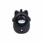 Alarme Personnelle Anti-Agression Chat Noir – 130dB & Étanche