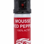bombe de défense Mousse poivre 75 ml