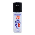 Bombe lacrymogène gaz cs 50 ml