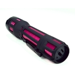 Taser femme lampe aluminium rose LED 130 lumens 3 modes