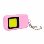 Goupille et bouton SOS de lalarme de poche AlertShock rose