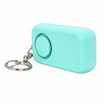 Mousqueton et port USB-C de lalarme individuelle AlertShock verte