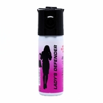 Gaz lacrymogène femme