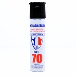 Aérosol lacrymogène gel cs 75