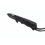 Couteau de survie lame 9 cm avec paracorde légal