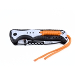Couteau tactic pliant lame 9 cm survie
