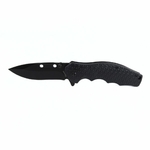 Couteau de poche pliable noir lame 8,5 cm pas cher