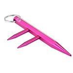 Kubotan 3 pointes Rose 13 cm