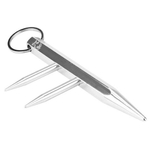 Kubotan 3 pointes Gris 13 cm