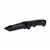 Couteau tactique noir brise vitre coupe sangle