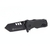 Couteau de poche K25 noir lame 5 cm