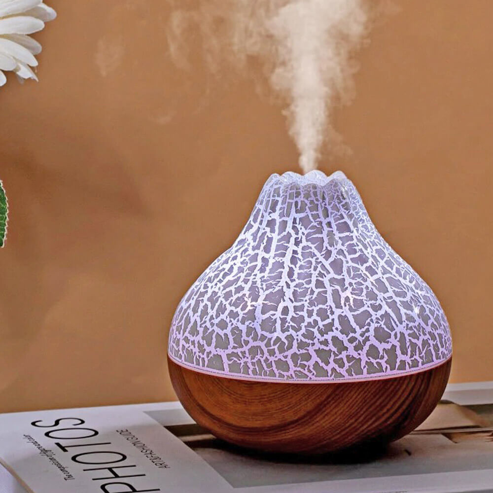 Humidificateur dair design volcan
