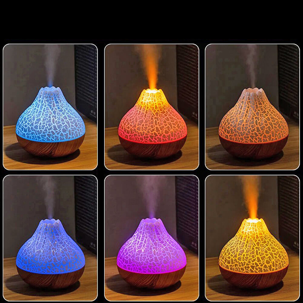 Humidificateur dair design volcan