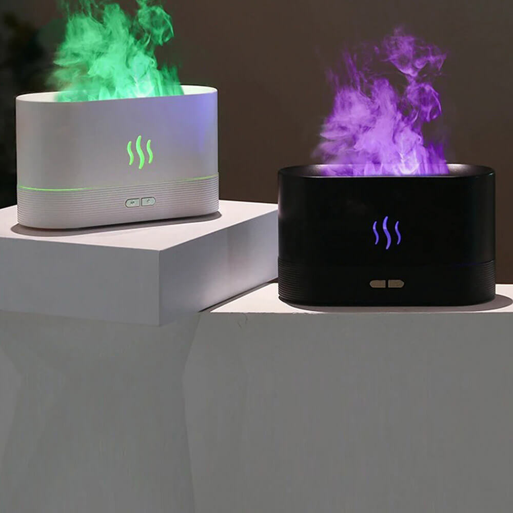 Humidificateur dair flamme design