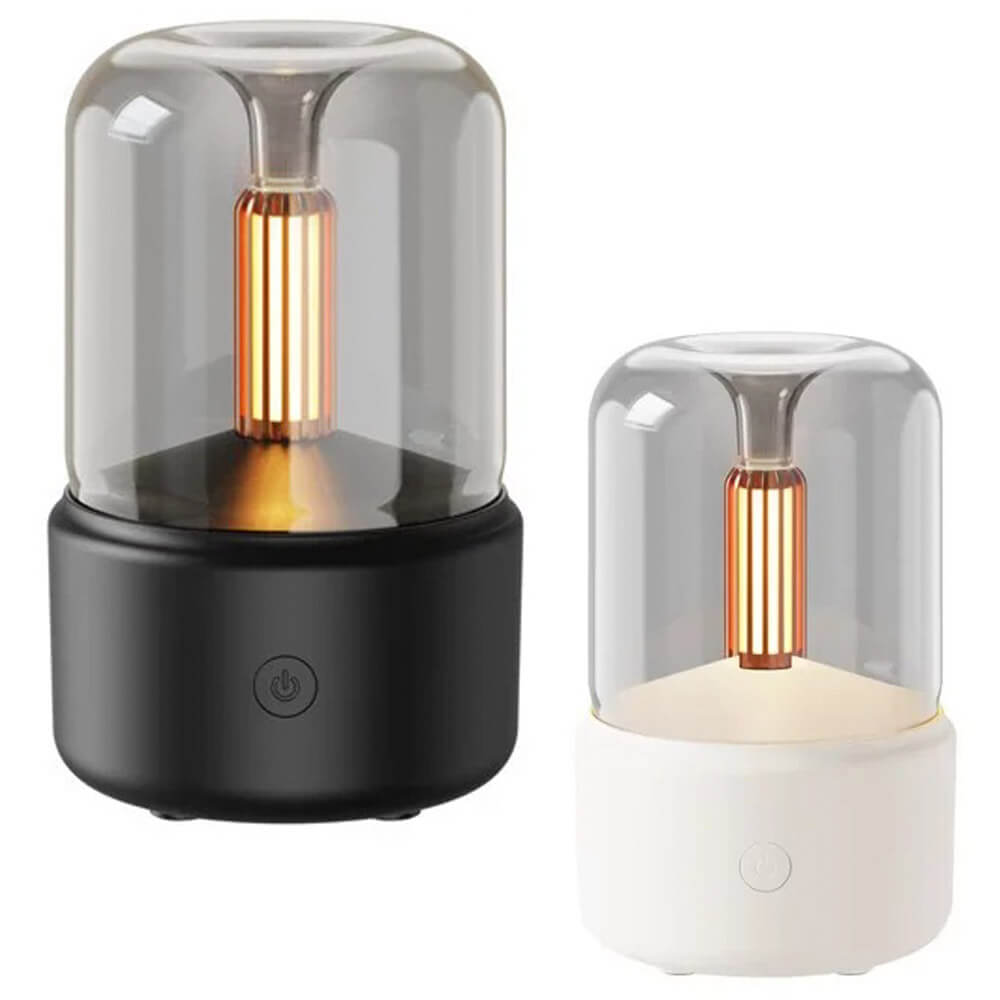Humidificateur dair design lampe blanc ou noir