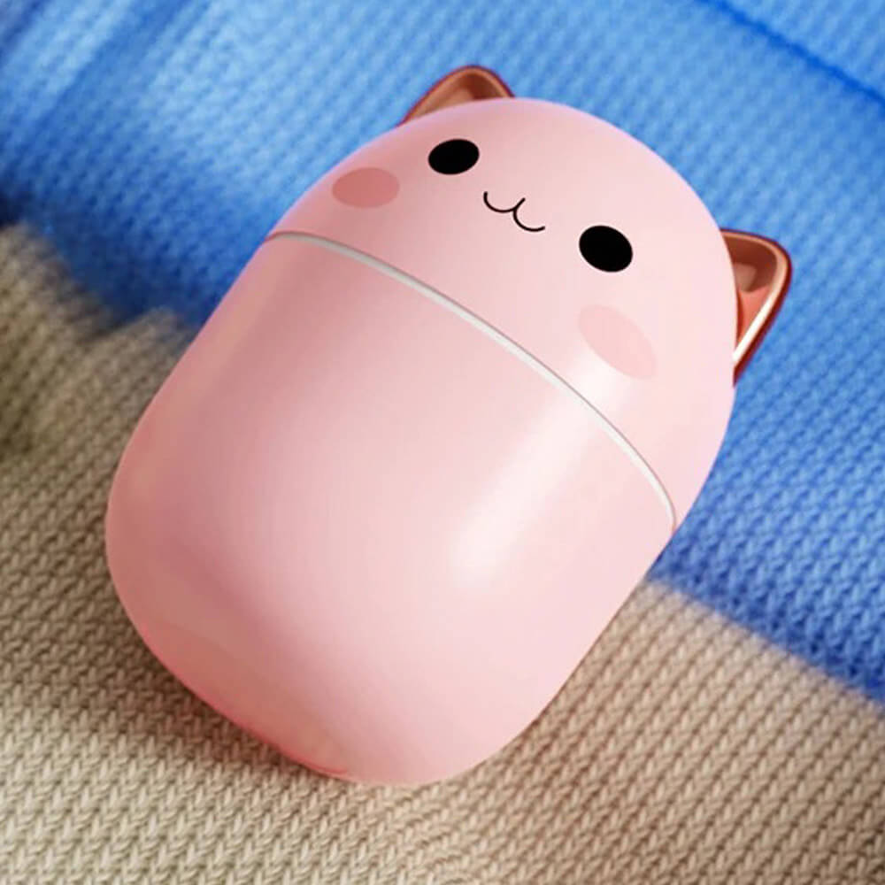 Mini humidificateur dair design chat