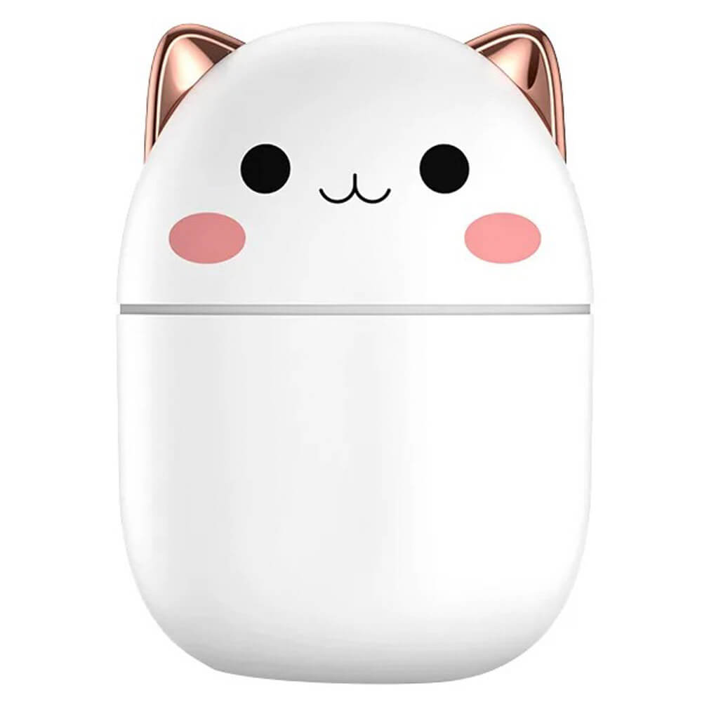 Mini humidificateur dair design chat