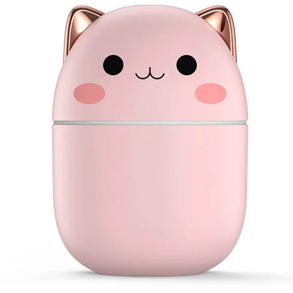 Mini humidificateur dair design chat